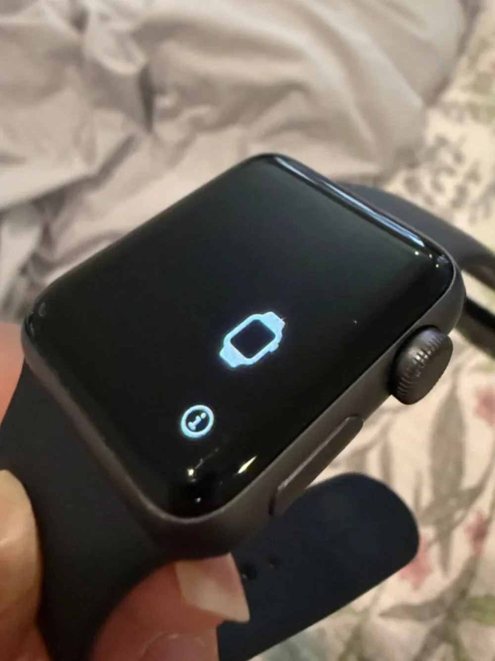 Apple Watch Series 3 GPS, 38mm Space Gray Aluminum Case with Black Sport Band